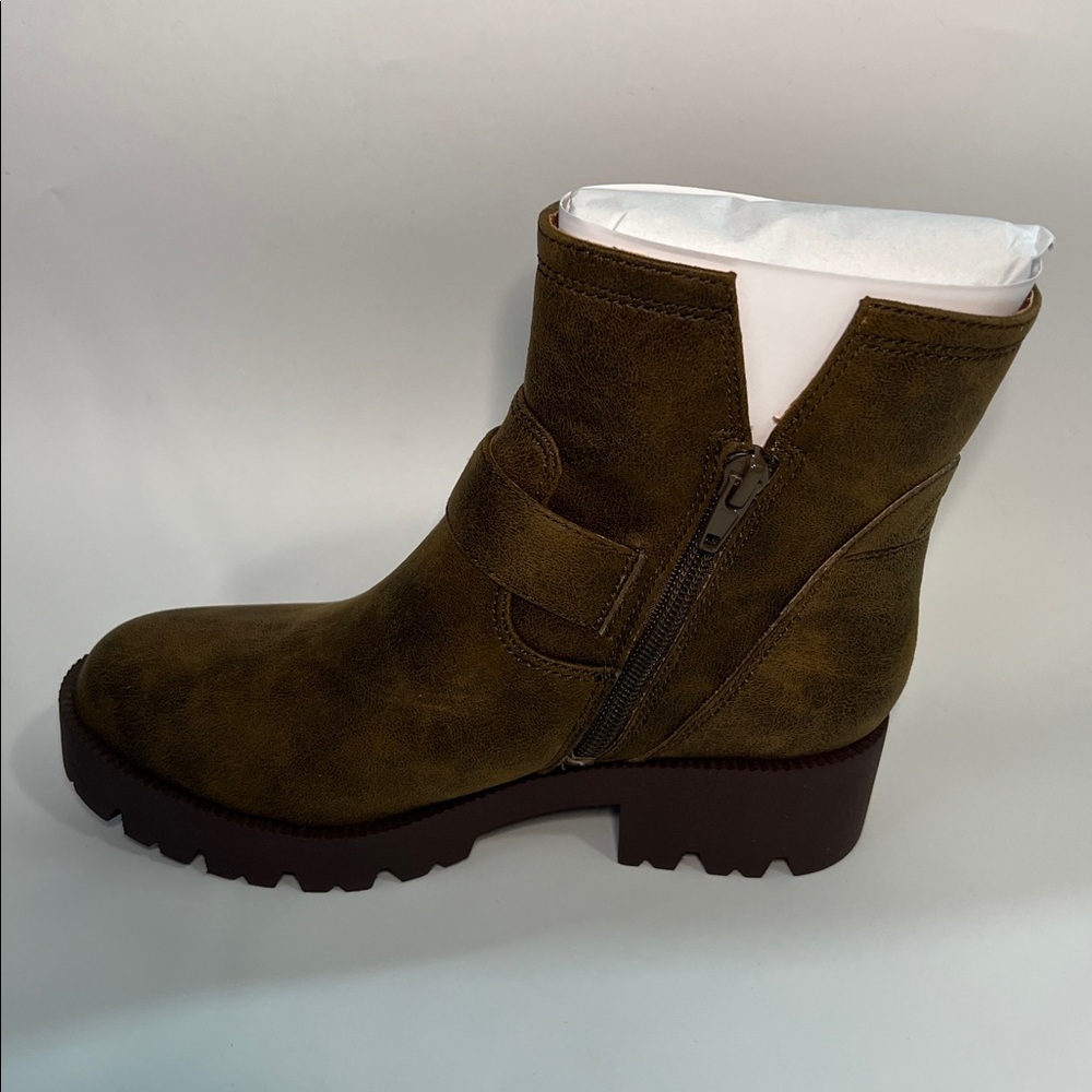 Zodiac Miller‎ Bear Brown Ankle Boots with Buckle Detail - 5M - Picture 4 of 10